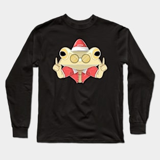 santa frog Long Sleeve T-Shirt